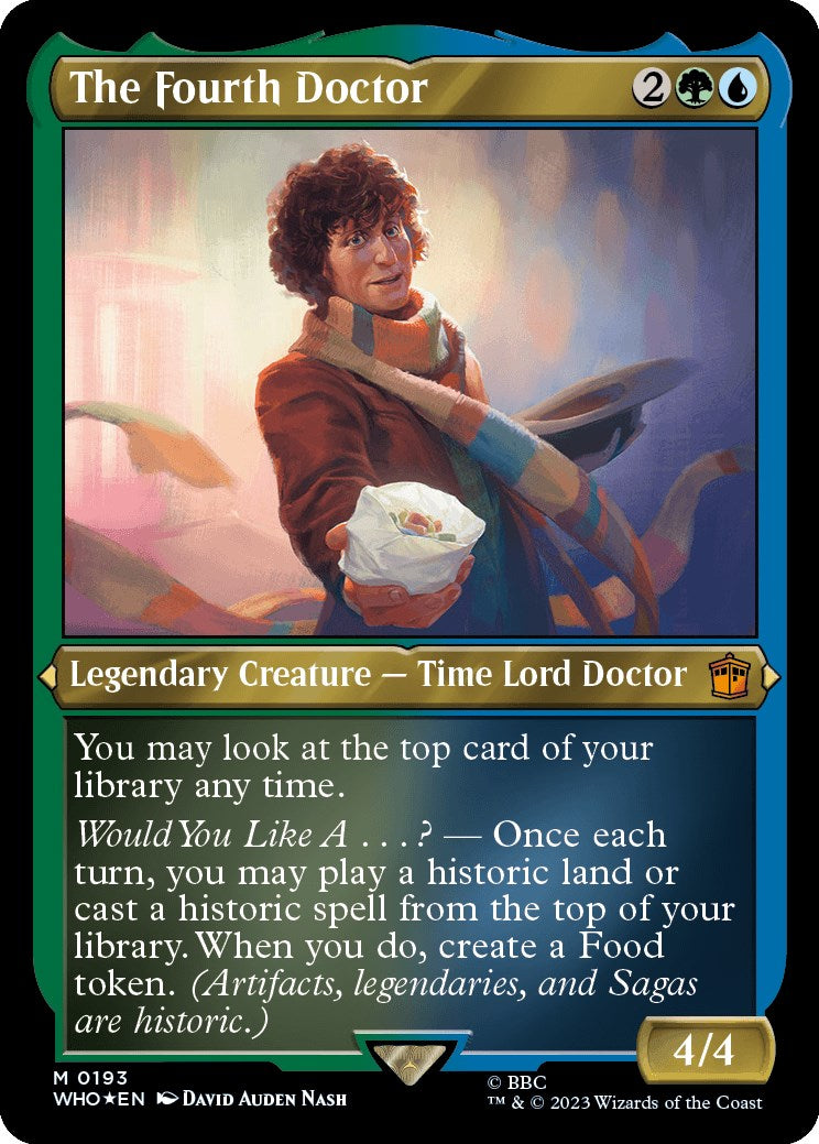 The Fourth Doctor (Display Commander) [Doctor Who] | Card Merchant Takapuna