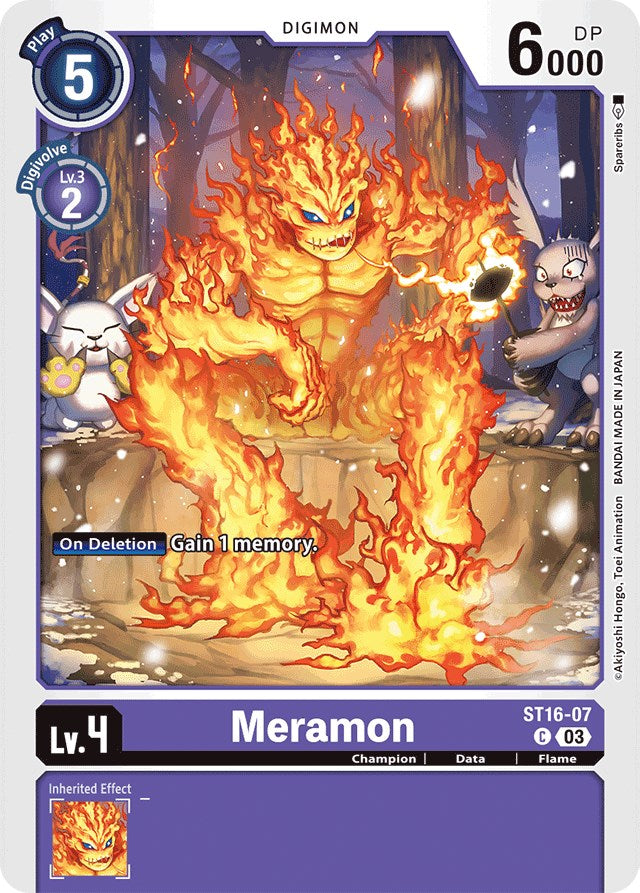 Meramon [ST16-07] [Starter Deck: Wolf of Friendship] | Card Merchant Takapuna