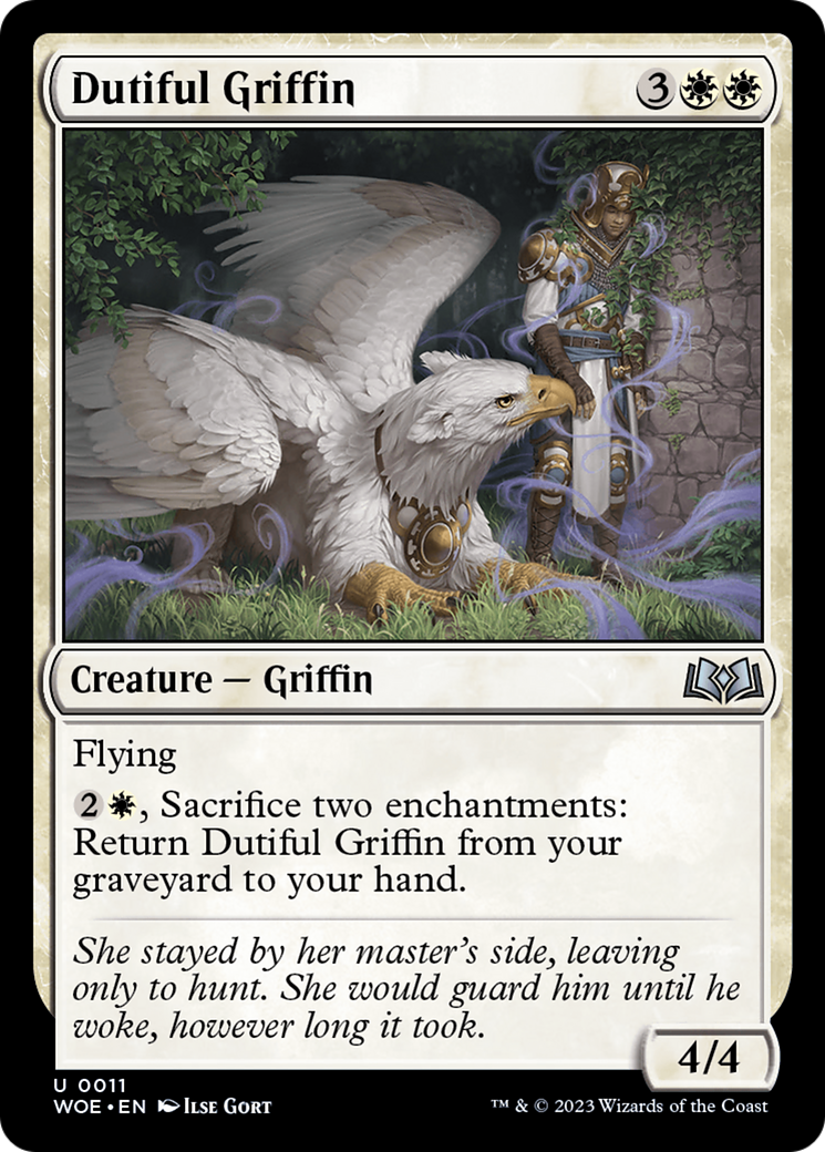 Dutiful Griffin [Wilds of Eldraine] | Card Merchant Takapuna