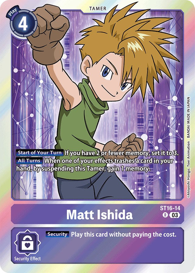 Matt Ishida [ST16-14] [Starter Deck: Wolf of Friendship] | Card Merchant Takapuna