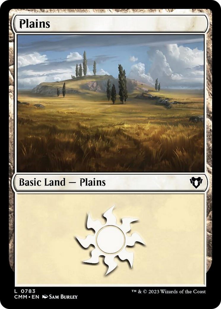 Plains (783) [Commander Masters] | Card Merchant Takapuna