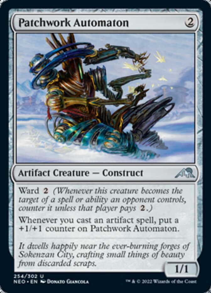 Patchwork Automaton [Kamigawa: Neon Dynasty] | Card Merchant Takapuna