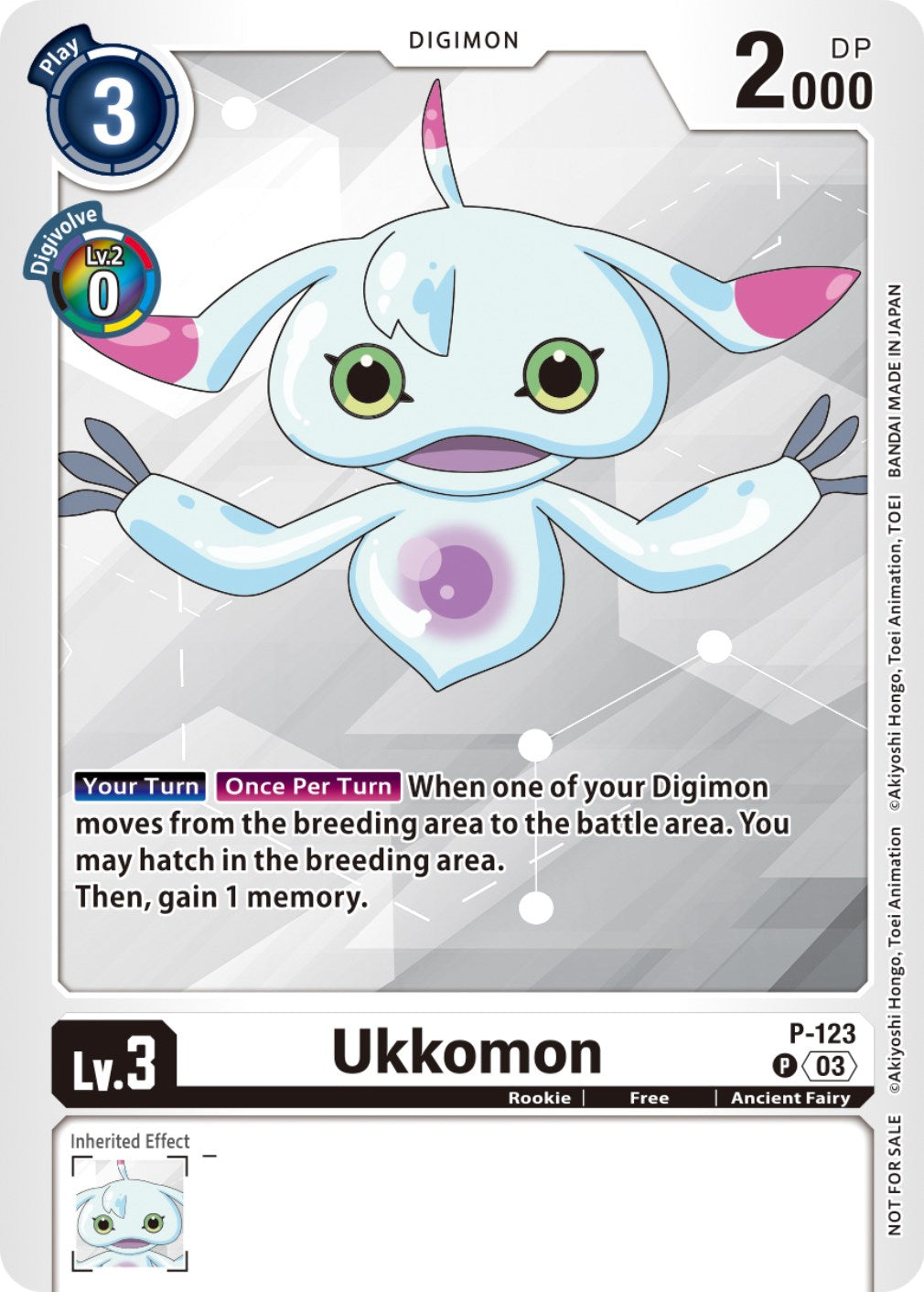 Ukkomon [P-123] (NYCC 2023 Demo Deck) [Promotional Cards] | Card Merchant Takapuna