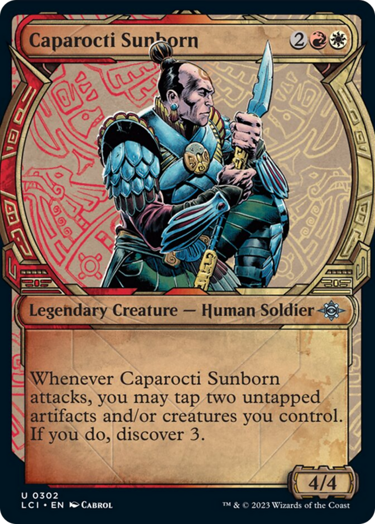 Caparocti Sunborn (Showcase) [The Lost Caverns of Ixalan] | Card Merchant Takapuna