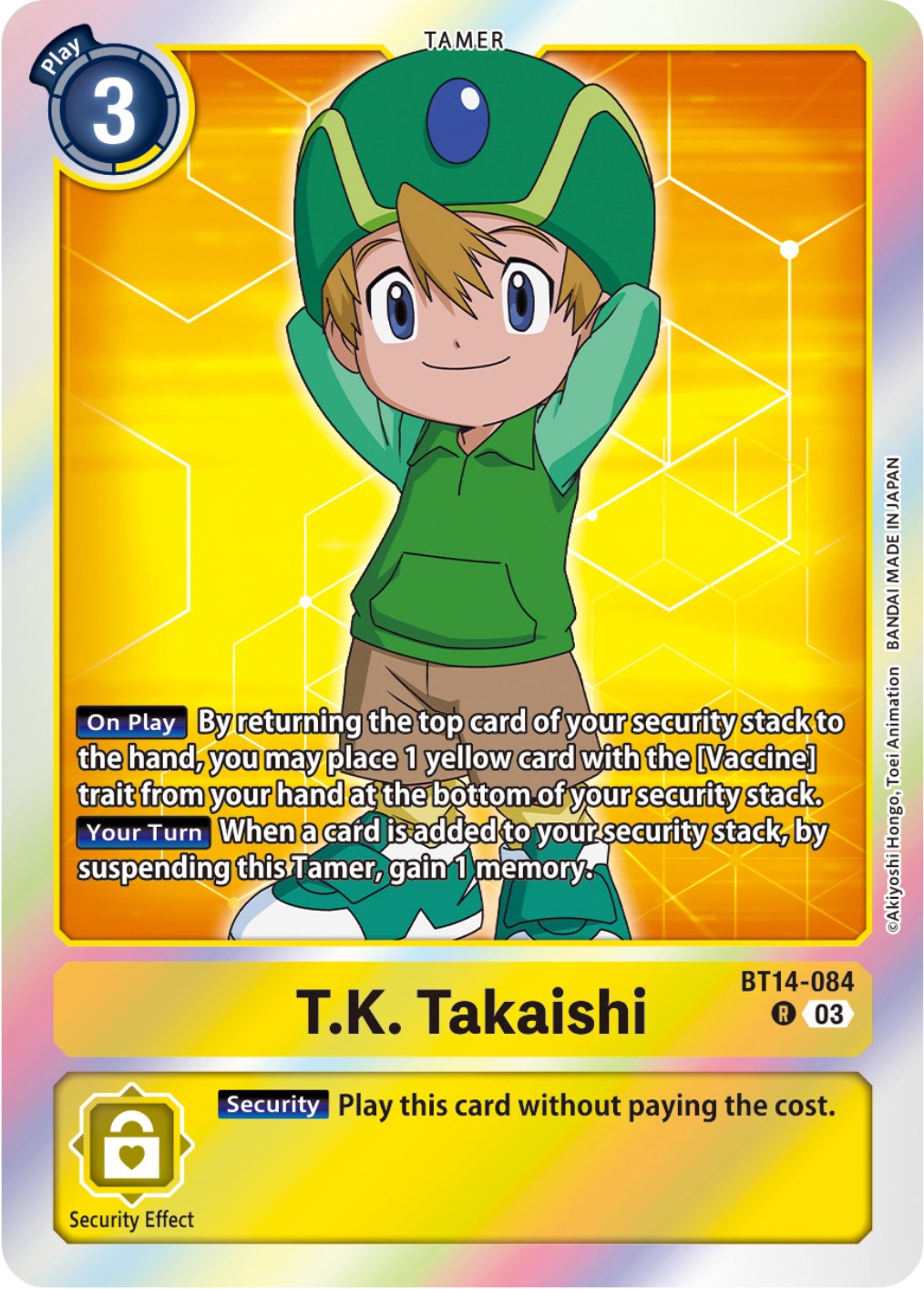 T.K. Takaishi [BT14-084] [Blast Ace] | Card Merchant Takapuna