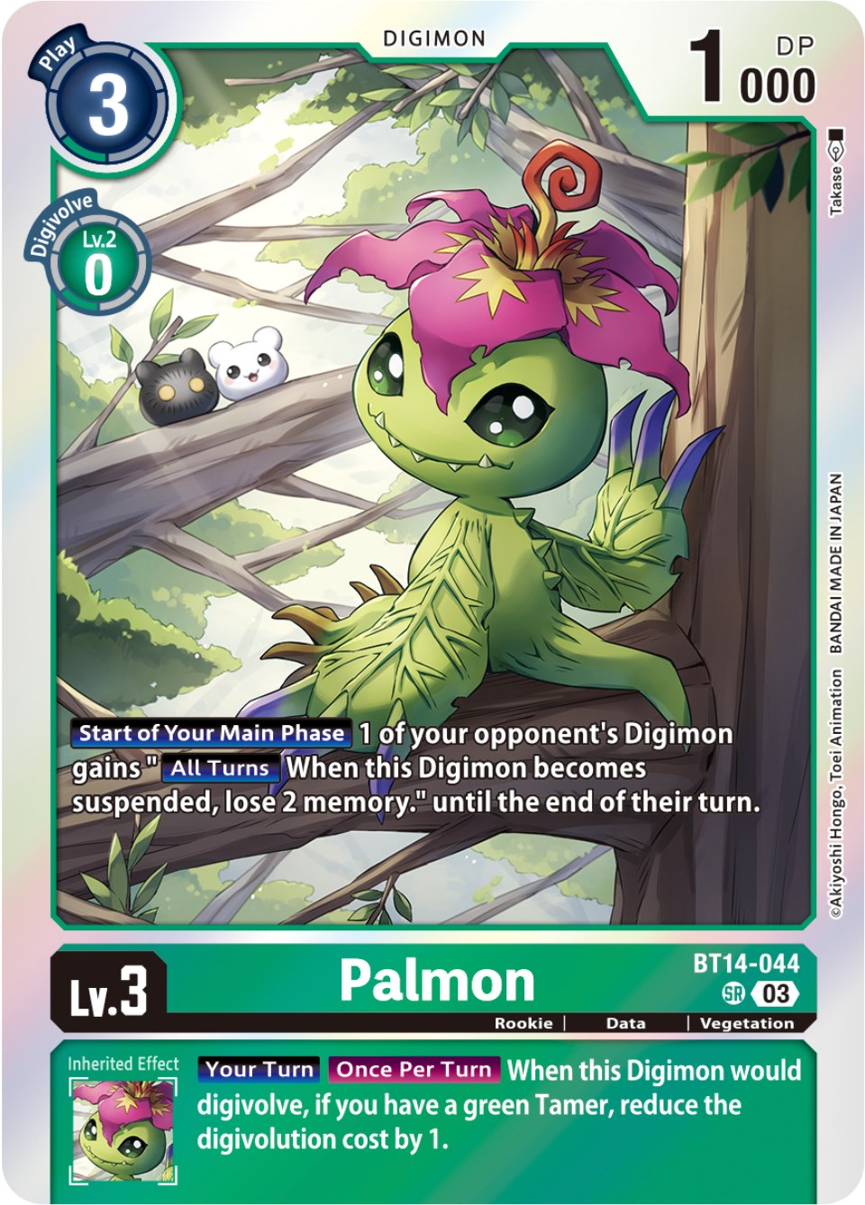 Palmon [BT14-044] [Blast Ace] | Card Merchant Takapuna