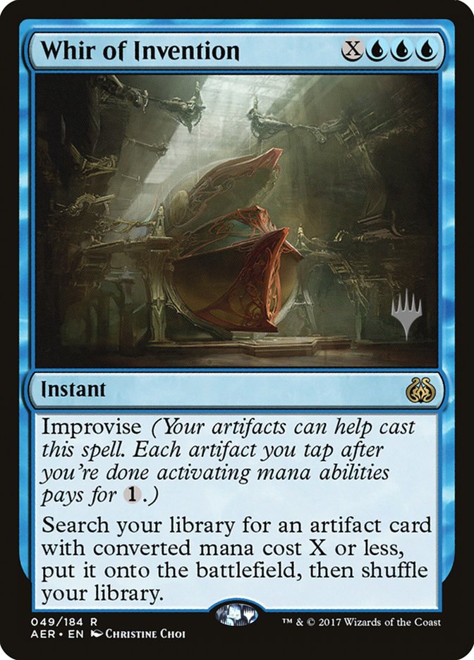 Whir of Invention [Aether Revolt Promos] | Card Merchant Takapuna