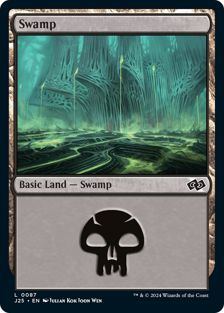 Swamp (87) [Foundations Jumpstart] | Card Merchant Takapuna