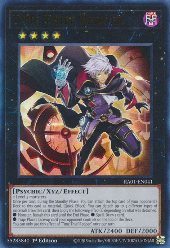 Time Thief Redoer [RA01-EN041] Ultra Rare | Card Merchant Takapuna