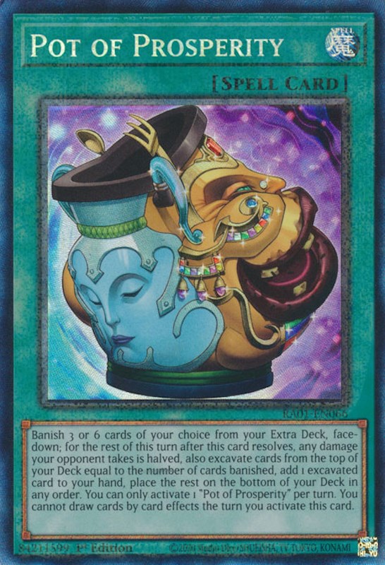 Pot of Prosperity [RA01-EN066] Prismatic Collector's Rare | Card Merchant Takapuna