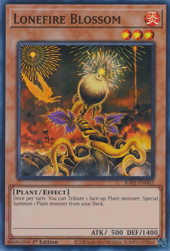 Lonefire Blossom [RA01-EN002] Super Rare | Card Merchant Takapuna