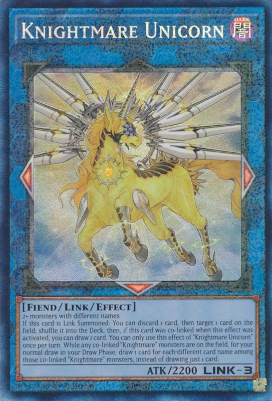 Knightmare Unicorn [RA01-EN043] Prismatic Collector's Rare | Card Merchant Takapuna