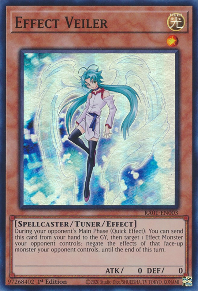 Effect Veiler [RA01-EN003] Super Rare | Card Merchant Takapuna