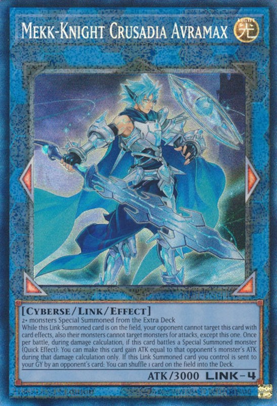 Mekk-Knight Crusadia Avramax [RA01-EN044] Prismatic Collector's Rare | Card Merchant Takapuna