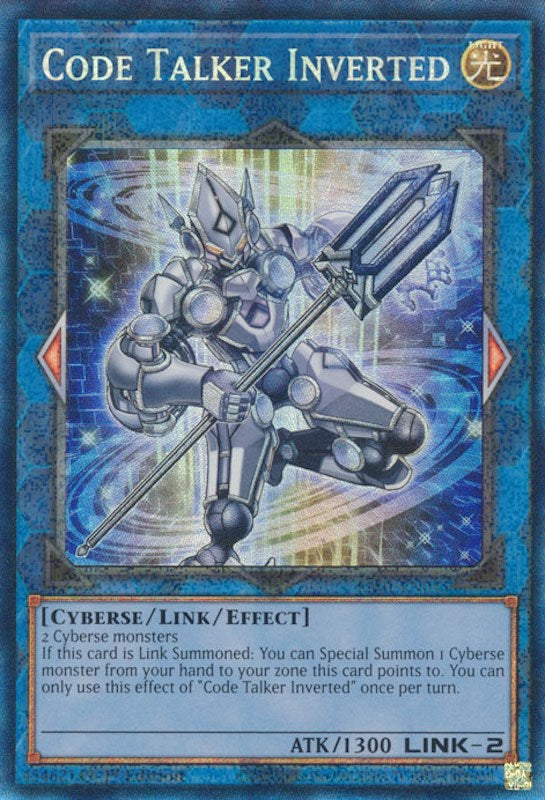 Code Talker Inverted [RA01-EN045] Prismatic Collector's Rare | Card Merchant Takapuna