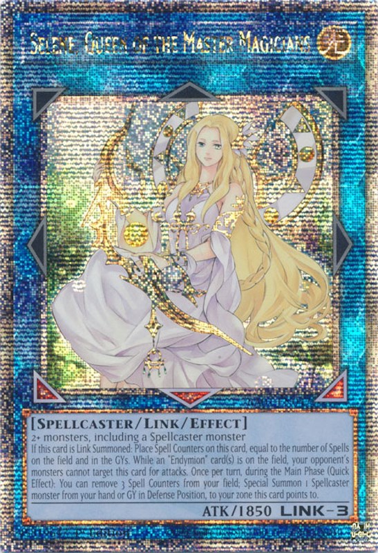 Selene, Queen of the Master Magicians [RA01-EN047] Quarter Century Secret Rare | Card Merchant Takapuna