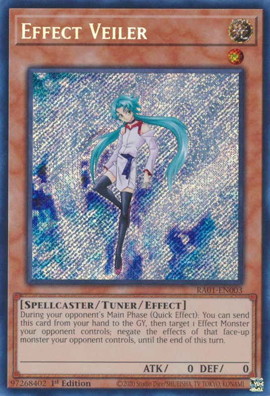 Effect Veiler [RA01-EN003] Secret Rare | Card Merchant Takapuna