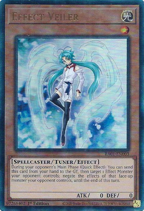 Effect Veiler [RA01-EN003] Prismatic Ultimate Rare | Card Merchant Takapuna