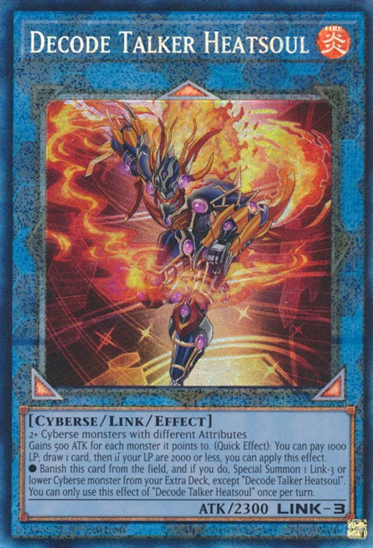 Decode Talker Heatsoul [RA01-EN048] Prismatic Collector's Rare | Card Merchant Takapuna