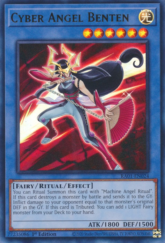 Cyber Angel Benten [RA01-EN024] Ultra Rare | Card Merchant Takapuna