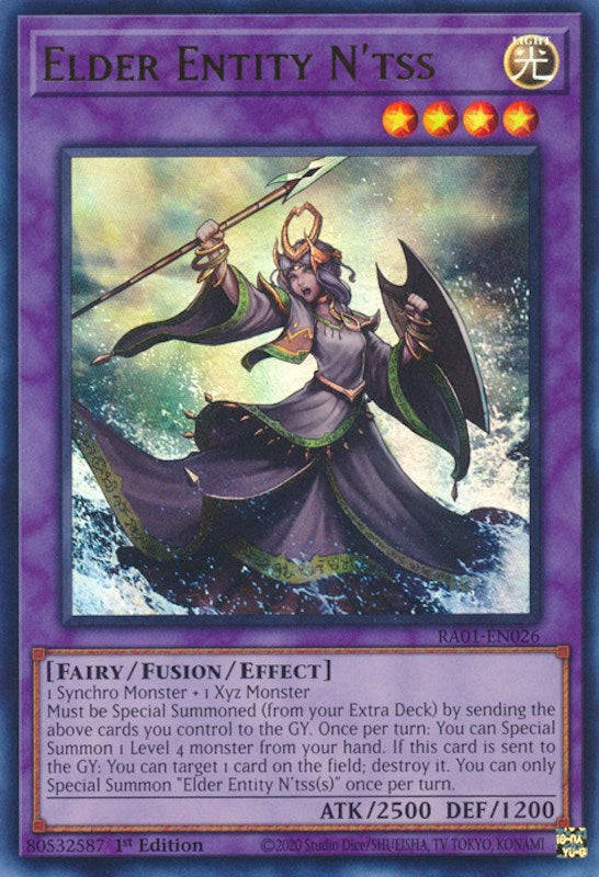 Elder Entity N'tss [RA01-EN026] Ultra Rare | Card Merchant Takapuna