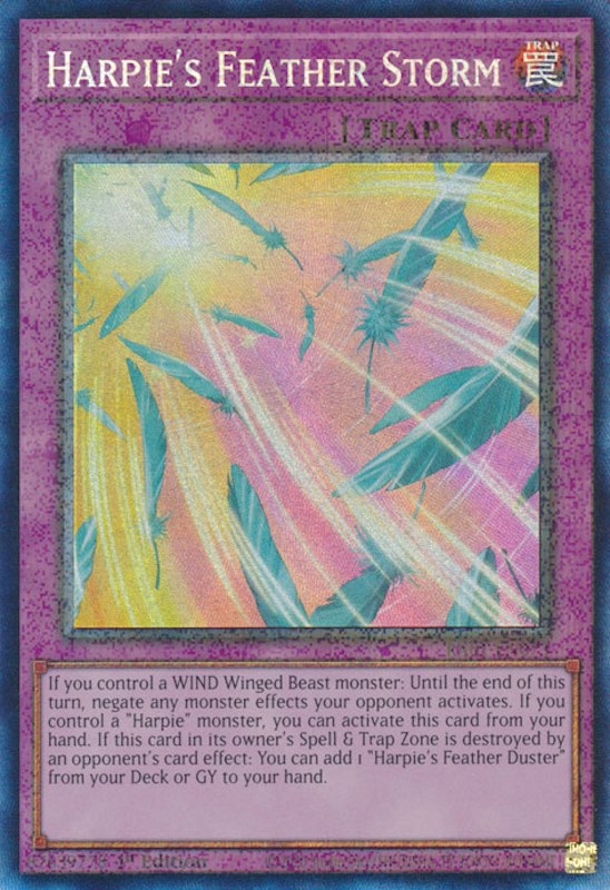 Harpie's Feather Storm [RA01-EN073] Prismatic Collector's Rare | Card Merchant Takapuna