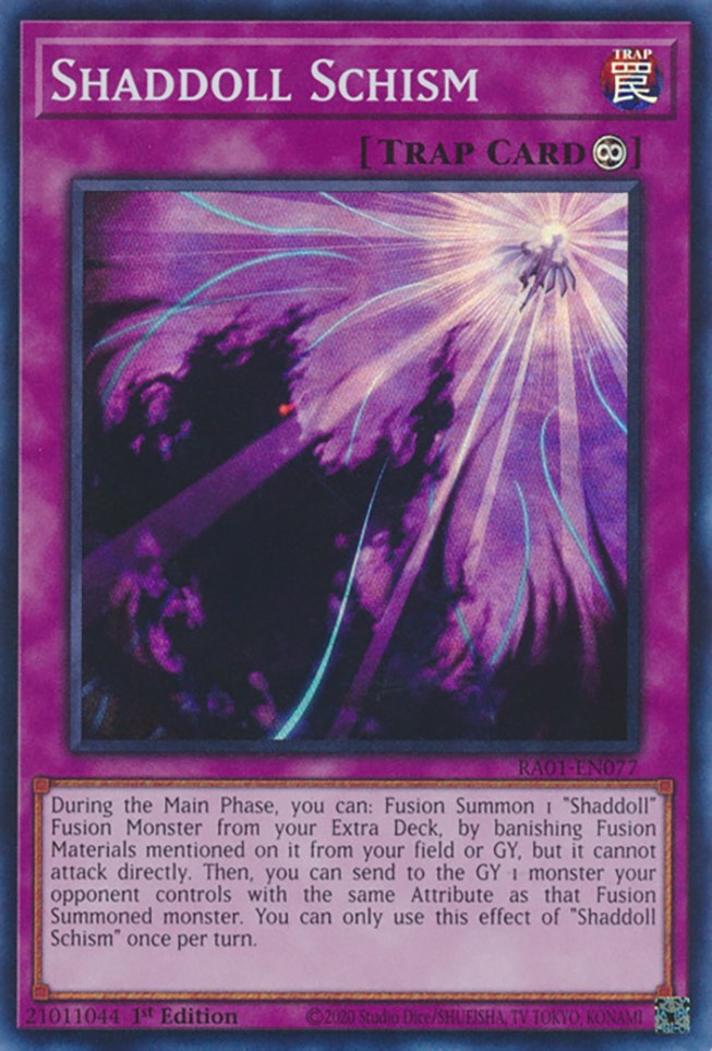 Shaddoll Schism [RA01-EN077] Super Rare | Card Merchant Takapuna