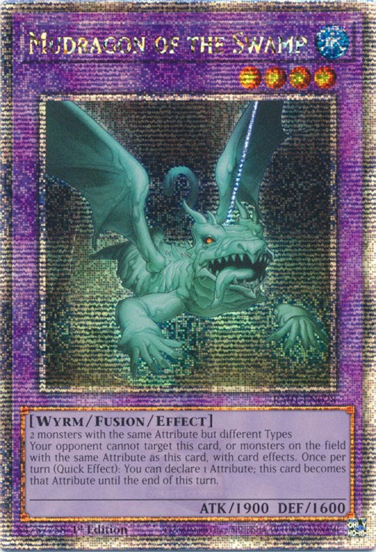 Mudragon of the Swamp [RA01-EN028] Quarter Century Secret Rare | Card Merchant Takapuna