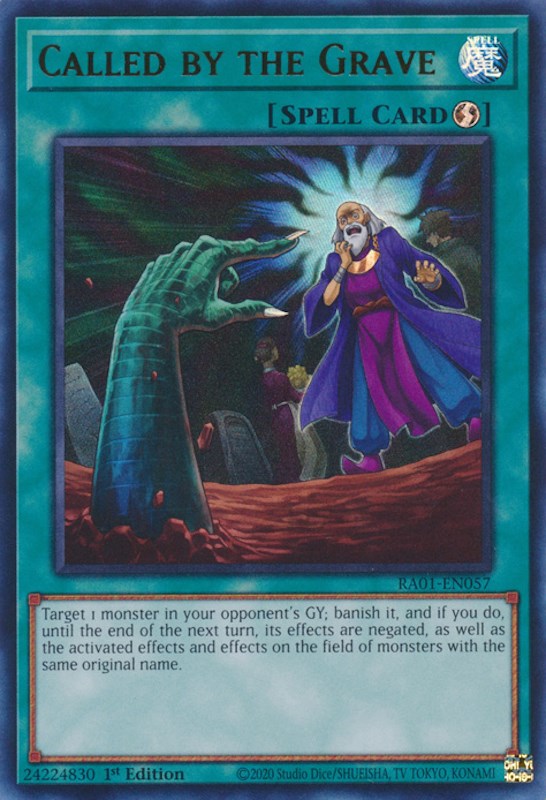 Called by the Grave [RA01-EN057] Ultra Rare | Card Merchant Takapuna