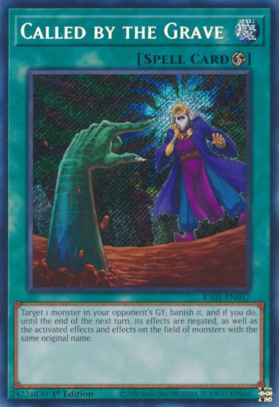 Called by the Grave [RA01-EN057] Secret Rare | Card Merchant Takapuna