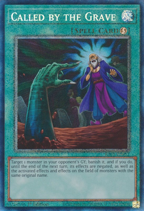 Called by the Grave [RA01-EN057] Prismatic Collector's Rare | Card Merchant Takapuna