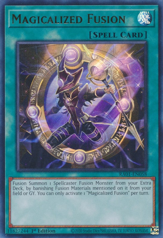 Magicalized Fusion [RA01-EN058] Ultra Rare | Card Merchant Takapuna