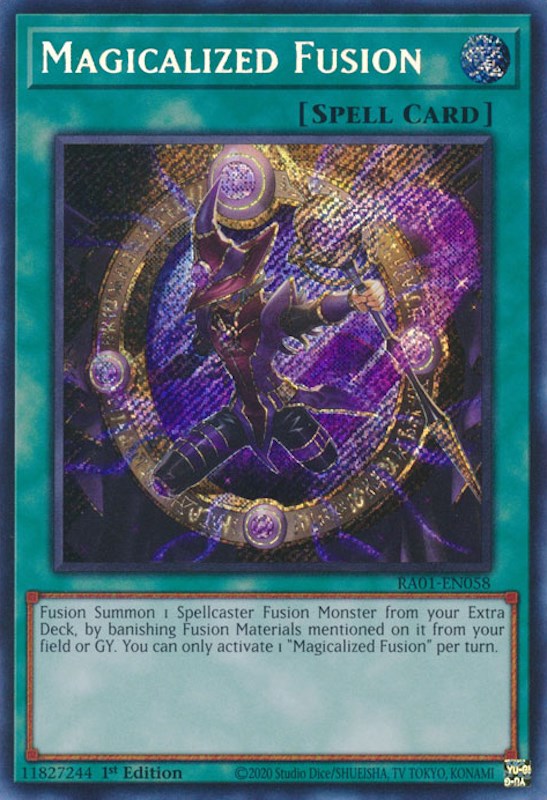 Magicalized Fusion [RA01-EN058] Secret Rare | Card Merchant Takapuna