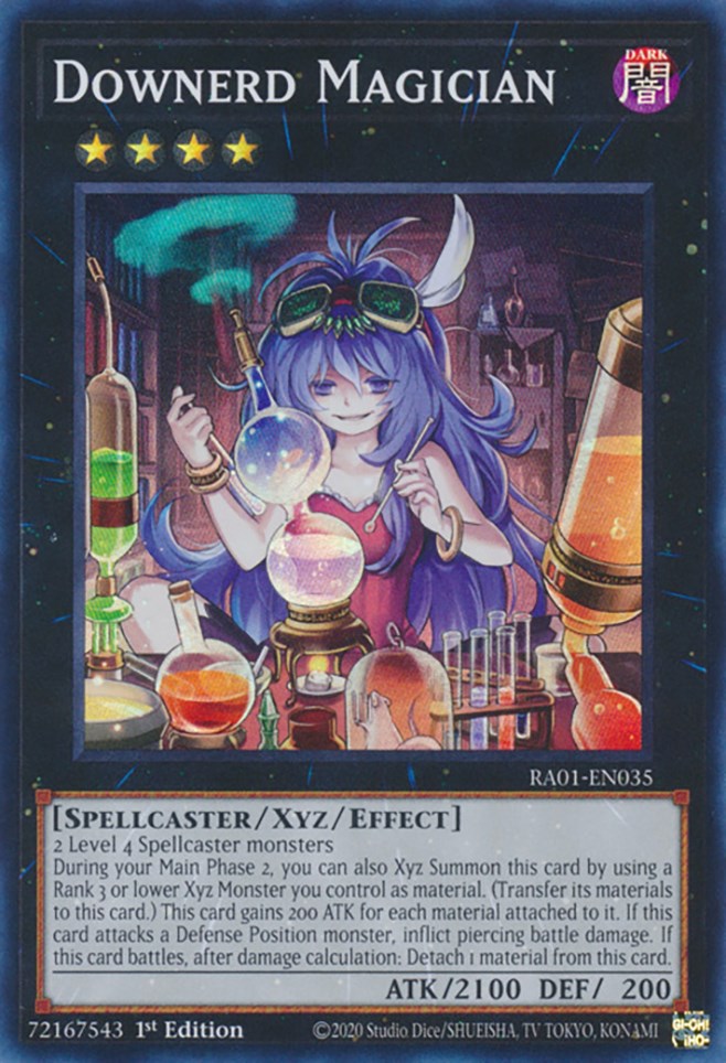 Downerd Magician [RA01-EN035] Super Rare | Card Merchant Takapuna