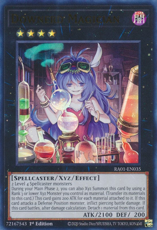 Downerd Magician [RA01-EN035] Ultra Rare | Card Merchant Takapuna