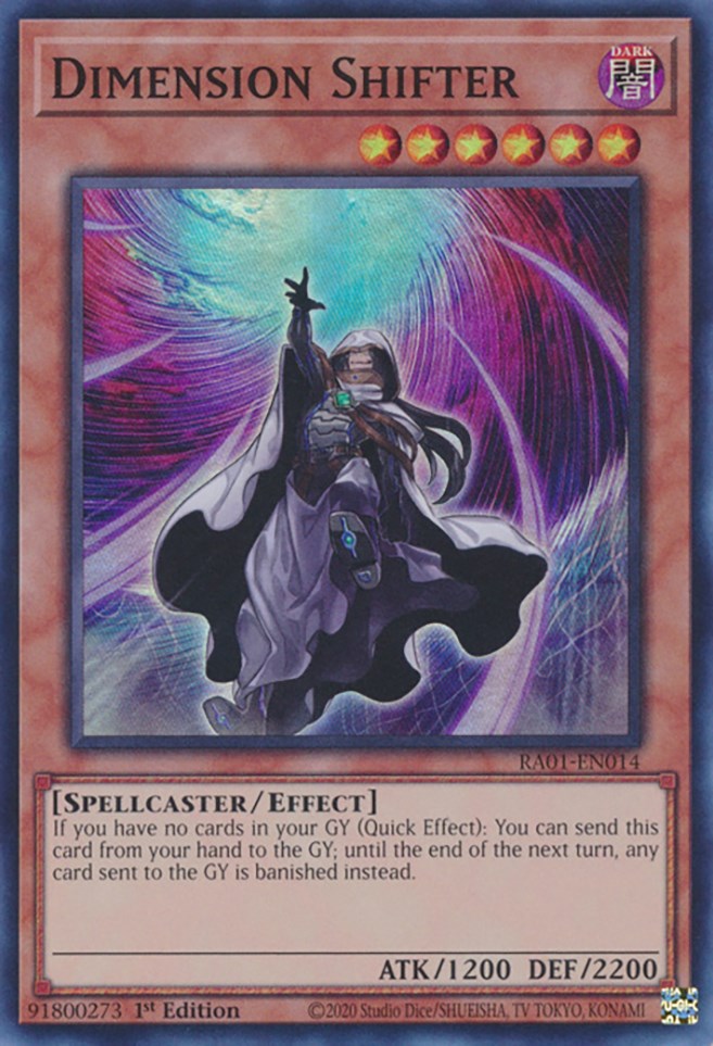 Dimension Shifter [RA01-EN014] Super Rare | Card Merchant Takapuna