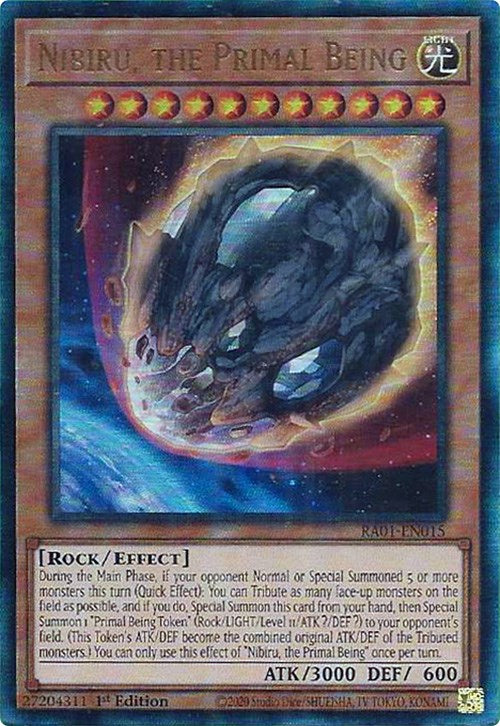 Nibiru, the Primal Being [RA01-EN015] Prismatic Ultimate Rare | Card Merchant Takapuna