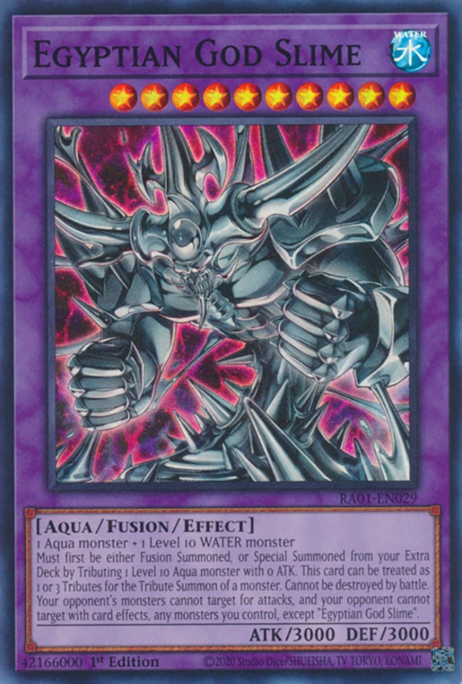 Egyptian God Slime [RA01-EN029] Super Rare | Card Merchant Takapuna