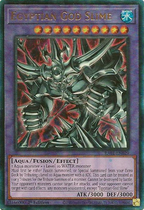 Egyptian God Slime [RA01-EN029] Prismatic Ultimate Rare | Card Merchant Takapuna