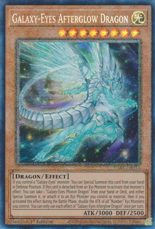 Galaxy-Eyes Afterglow Dragon [RA01-EN017] Prismatic Collector's Rare | Card Merchant Takapuna