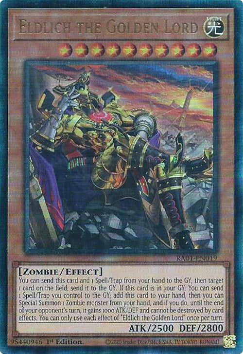 Eldlich the Golden Lord (Alternate Art) [RA01-EN019] Prismatic Ultimate Rare | Card Merchant Takapuna