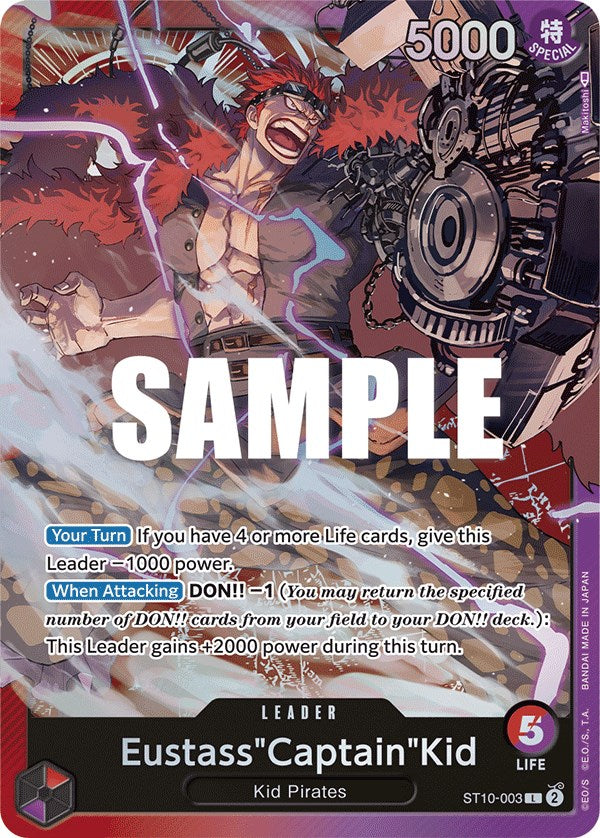 Eustass"Captain"Kid [Ultra Deck - The Three Captains] | Card Merchant Takapuna