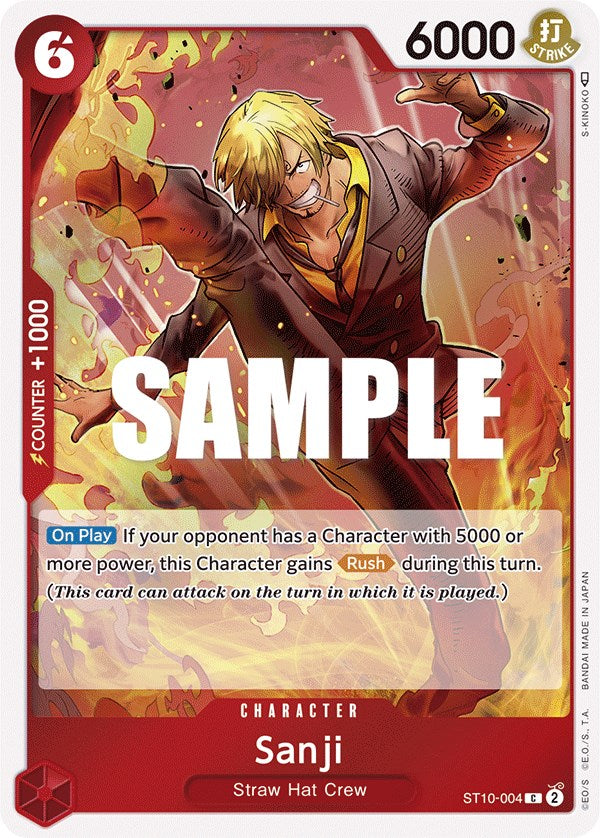 Sanji [Ultra Deck - The Three Captains] | Card Merchant Takapuna