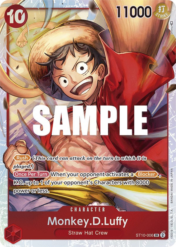 Monkey.D.Luffy [Ultra Deck - The Three Captains] | Card Merchant Takapuna