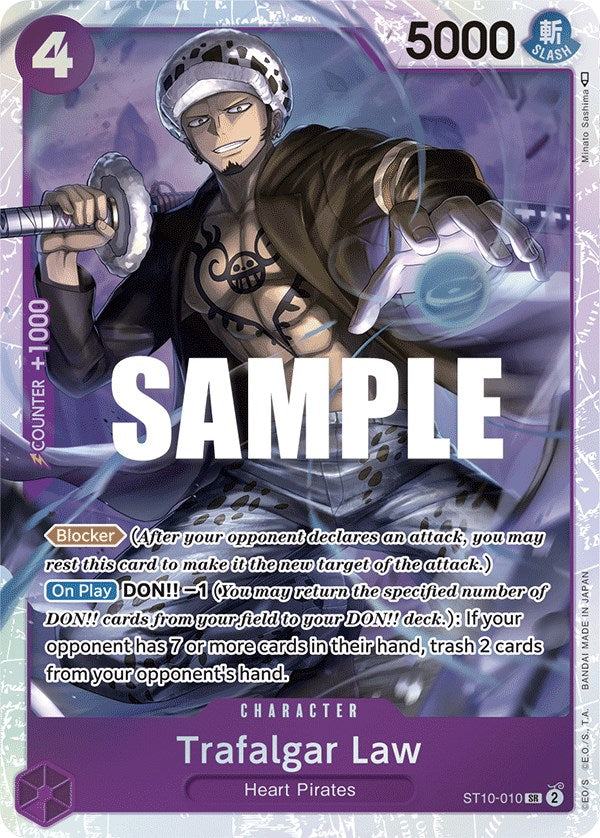 Trafalgar Law [Ultra Deck - The Three Captains] | Card Merchant Takapuna