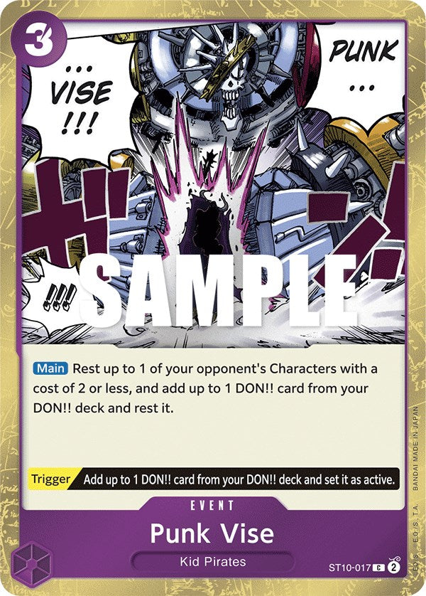 Punk Vise [Ultra Deck - The Three Captains] | Card Merchant Takapuna