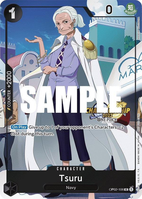 Tsuru (CS 2023 Event Pack) [One Piece Promotion Cards] | Card Merchant Takapuna