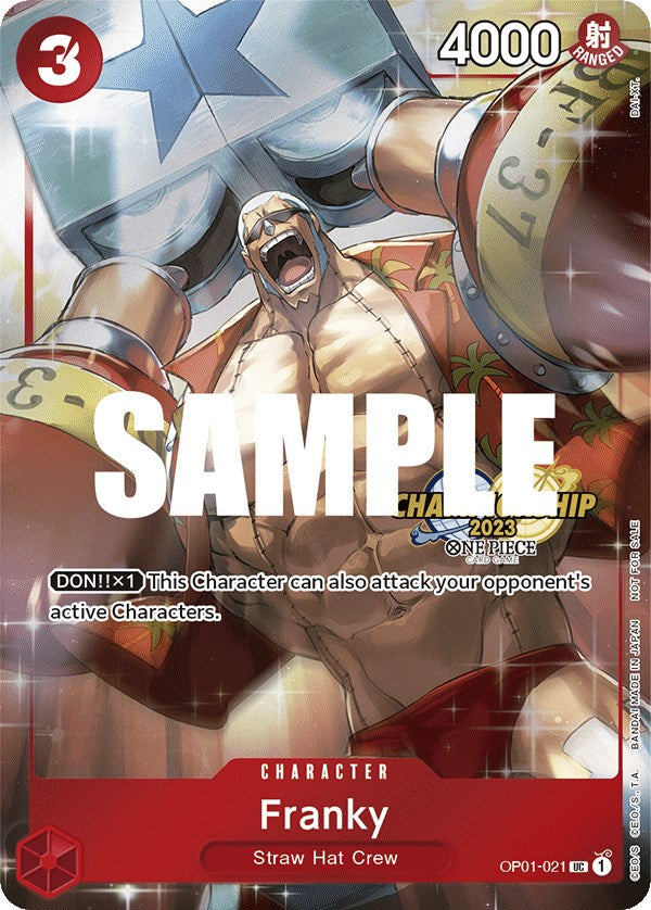 Franky (CS 2023 Celebration Pack) [One Piece Promotion Cards] | Card Merchant Takapuna