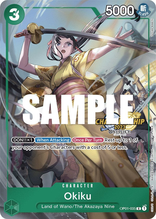 Okiku (CS 2023 Celebration Pack) [One Piece Promotion Cards] | Card Merchant Takapuna