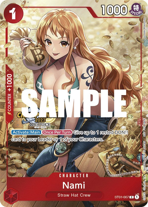 Nami (CS 2023 Celebration Pack) [One Piece Promotion Cards] | Card Merchant Takapuna